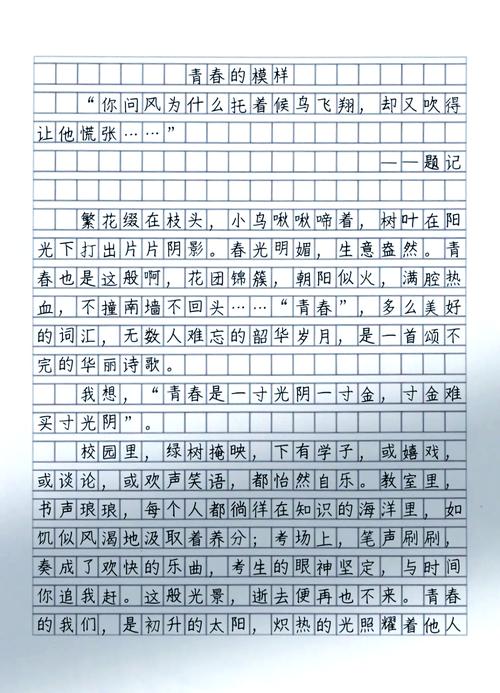 少年怎知愁滋味？作文里的愁是真愁？