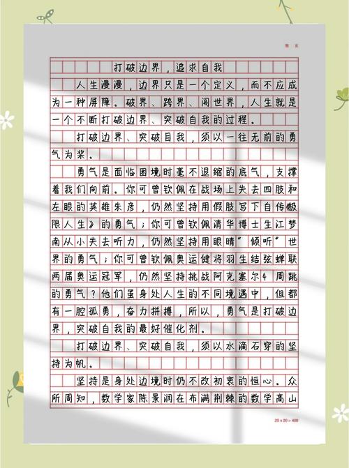 如何打破常规，让作文素材脱颖而出？