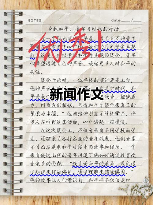 八年级语文新闻作文