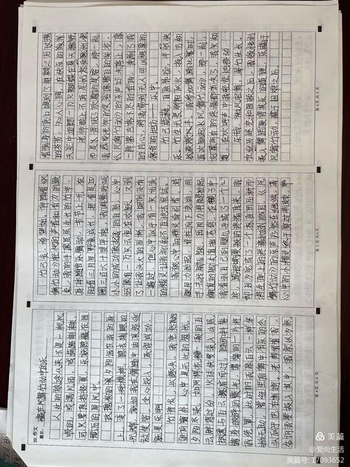 九年级期中作文如何拿高分？