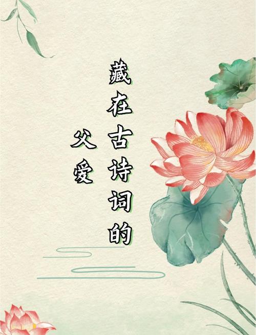 父爱无言？古诗成语藏深意