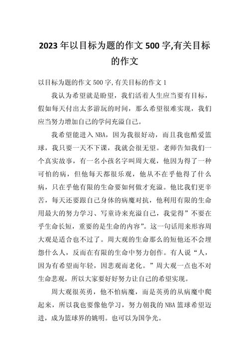 目标,是照亮前路的灯塔还是束缚脚步的枷锁?