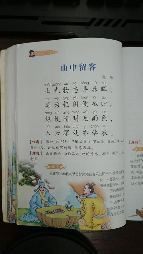 山行留客古诗鉴赏答案