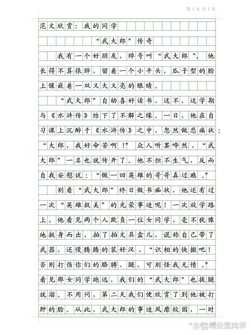 我的同学有何闪光点值得书写？