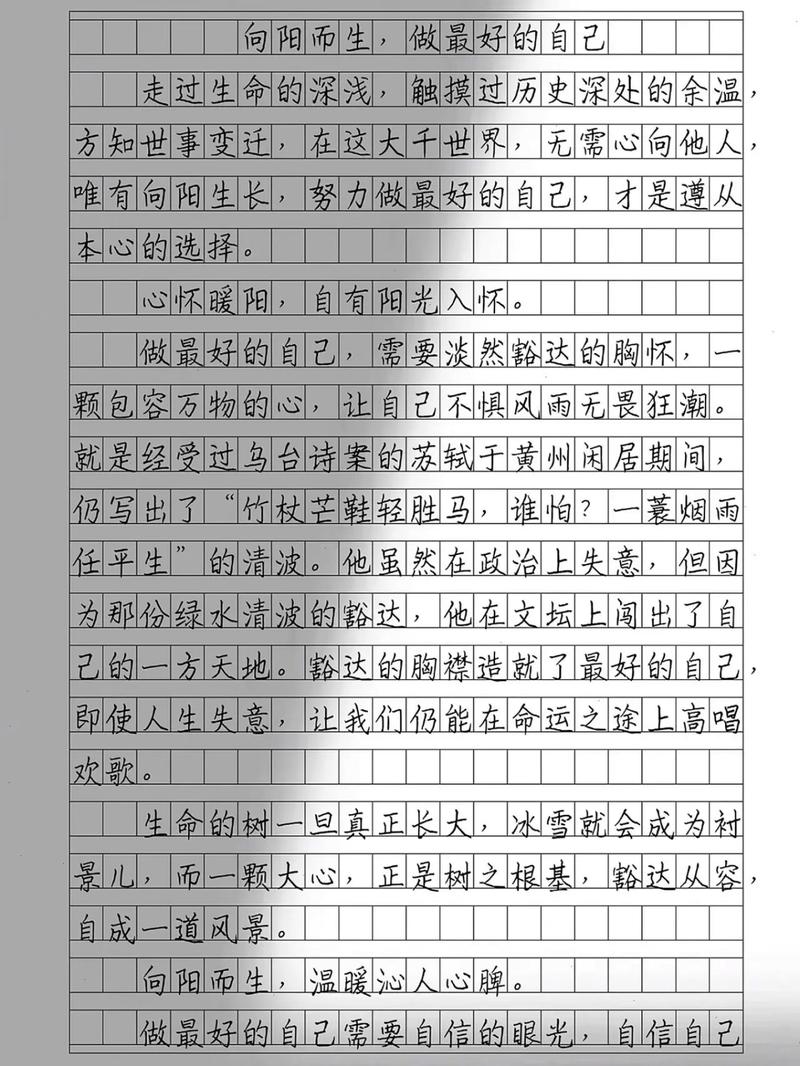 积极乐观的作文素材