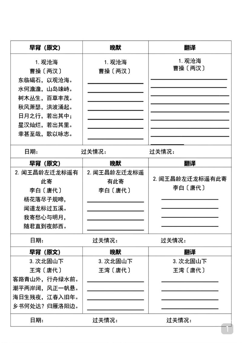 七上语文2025古诗有哪些新增或调整篇目？