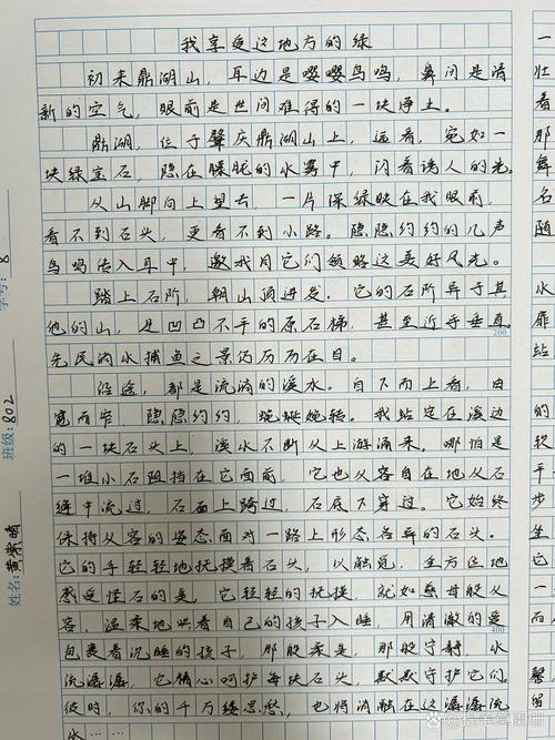 人教版八年级下册作文