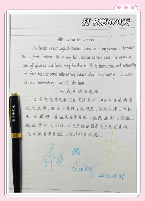 如何写好描写老师的英语作文？