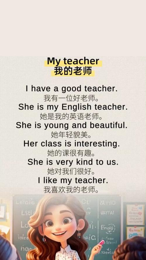 如何写好介绍老师的英语作文?