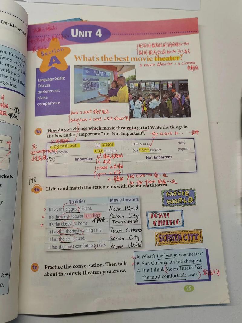 八年级上册英语4单元重点难点是什么？