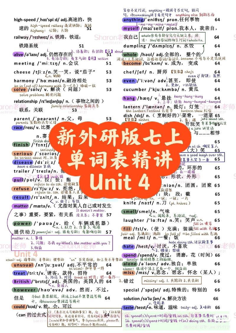 七年级上册Unit4的核心主题是什么？