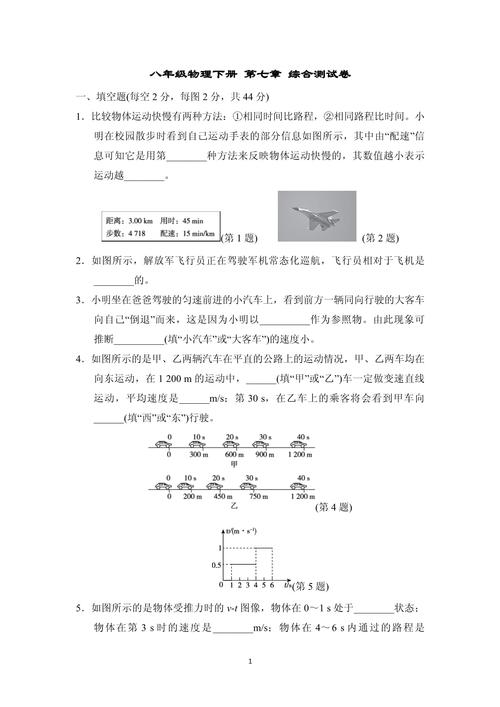 八年级物理下册第七章核心知识点有哪些？