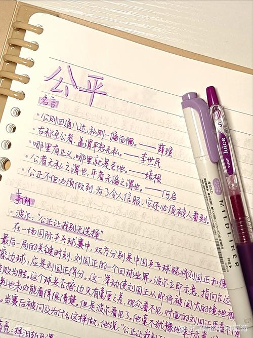 公平公正作文素材