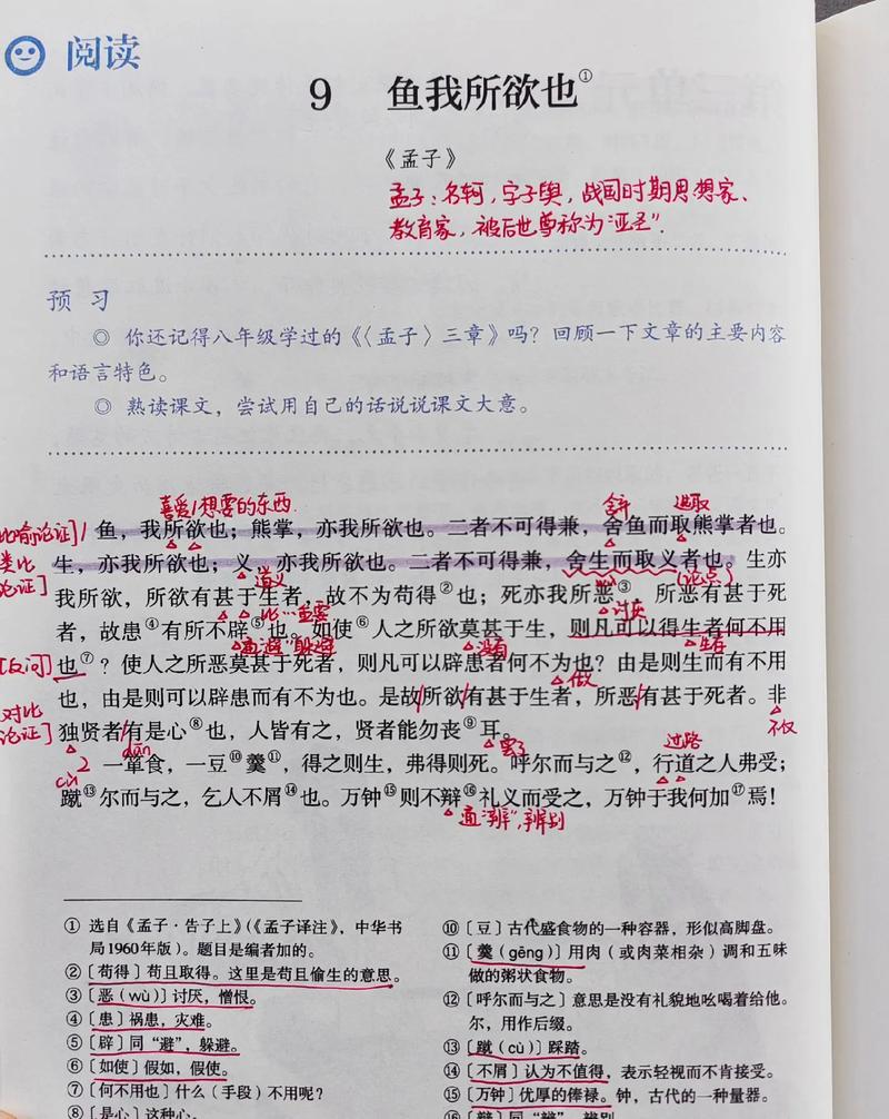 九年级下册语文第九课讲了什么？