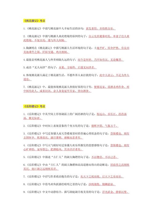 八年级下册默写古诗词有哪些重点篇目？