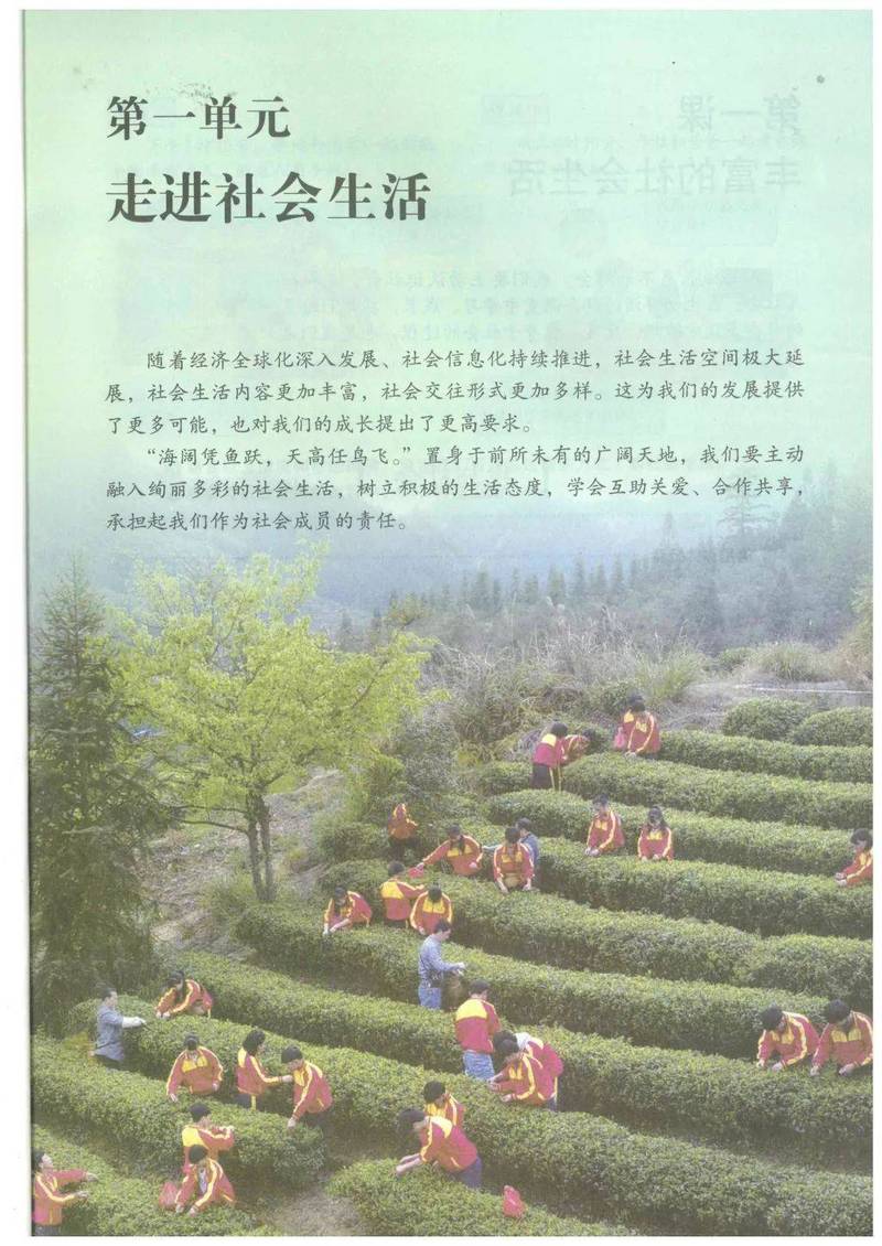 人教版八年级上册品德教材有哪些核心知识点？