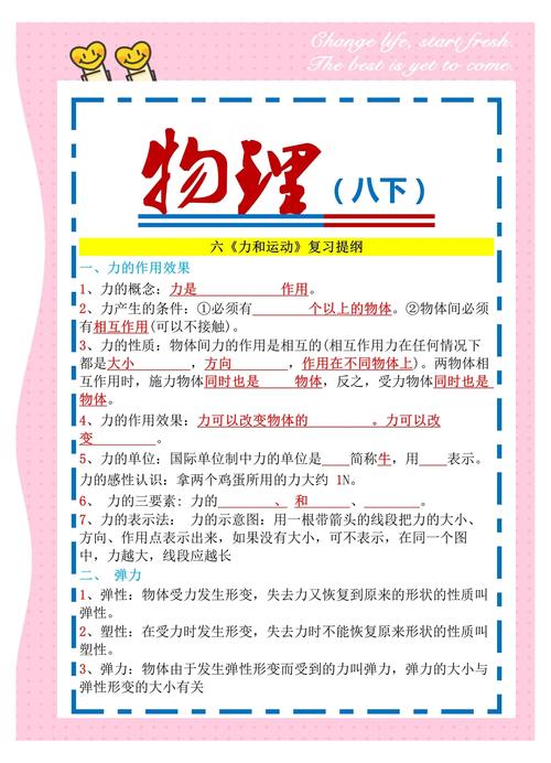 八年级物理用什么资料好？