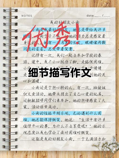 高中细节描写作文