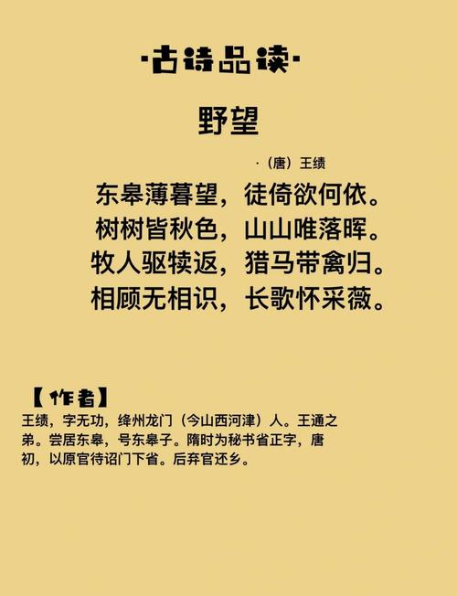 野望如何体现初二人教版古诗教学重点？