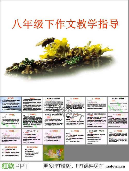 八年级作文PPT如何提升写作能力？