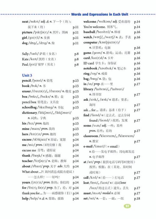 7年级人教版英语上册重点难点有哪些？