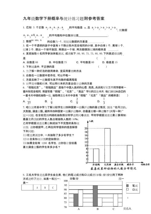 九年级概率试题及答案，如何快速掌握考点？