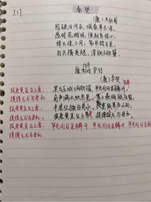 初二古诗文名句默写，易错点有哪些？