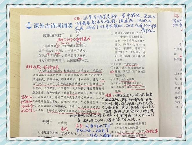 九年级上册课后古诗词有哪些必考点？