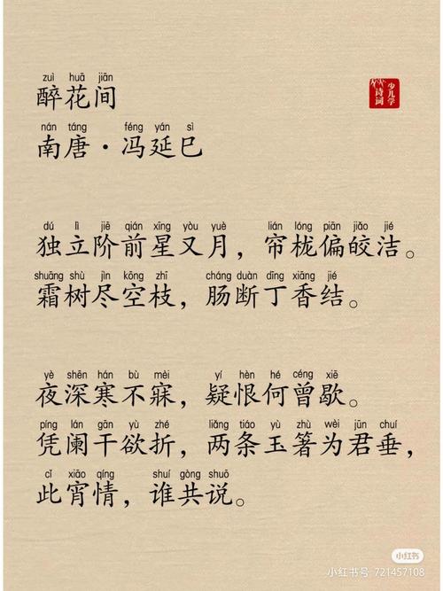 这四首课外古诗词究竟讲了什么？