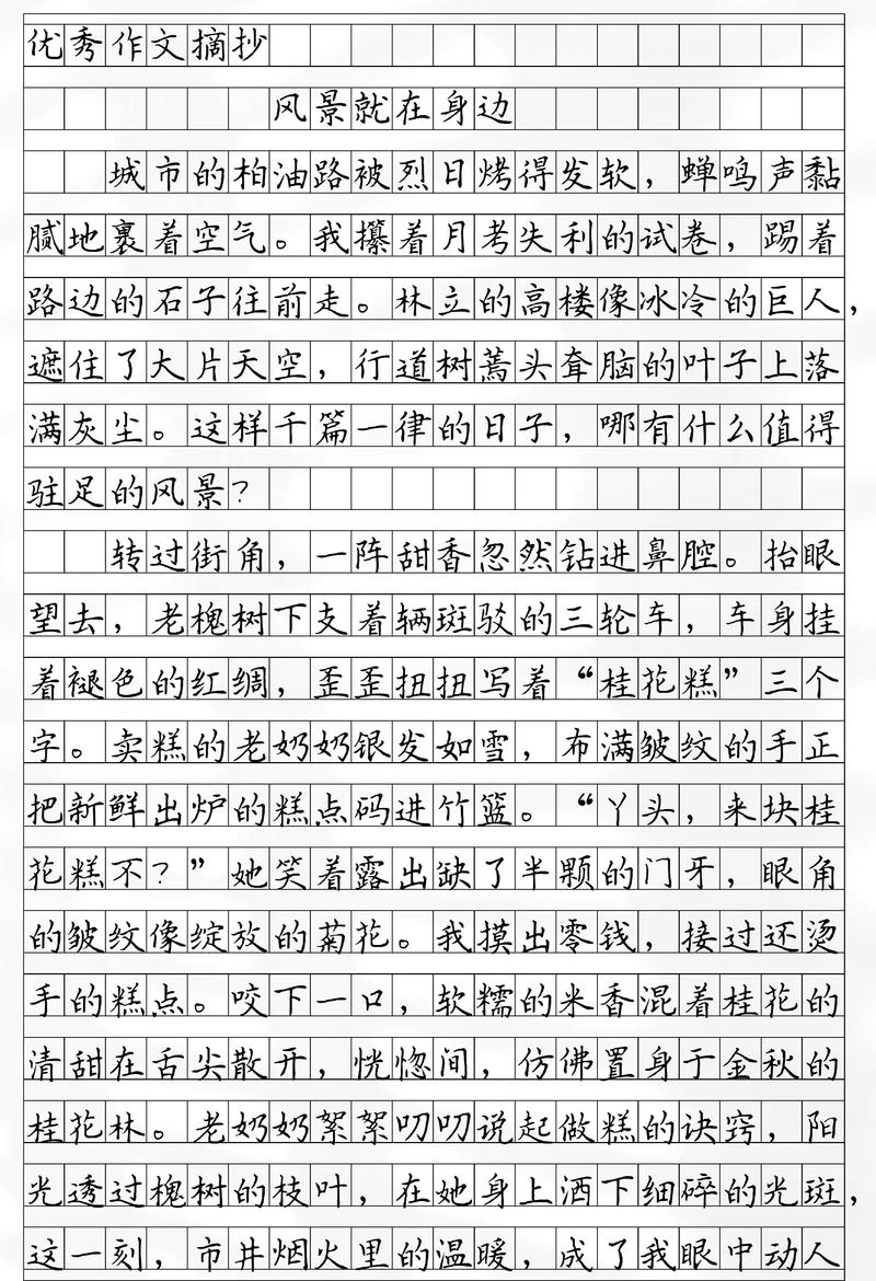 身边的美景，究竟藏在哪里？