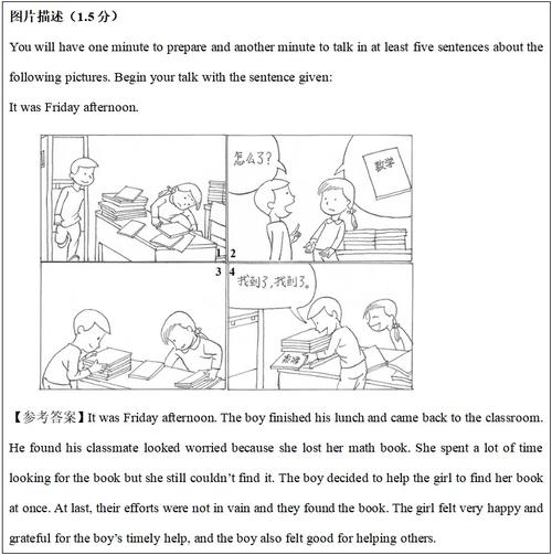 英语看图作文开头怎么写？