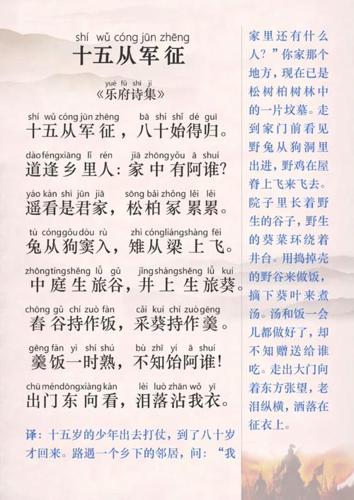 九下语文课外古诗文有哪些重点篇目？