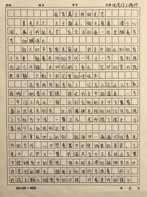 以何光芒，方能照亮作文之路？