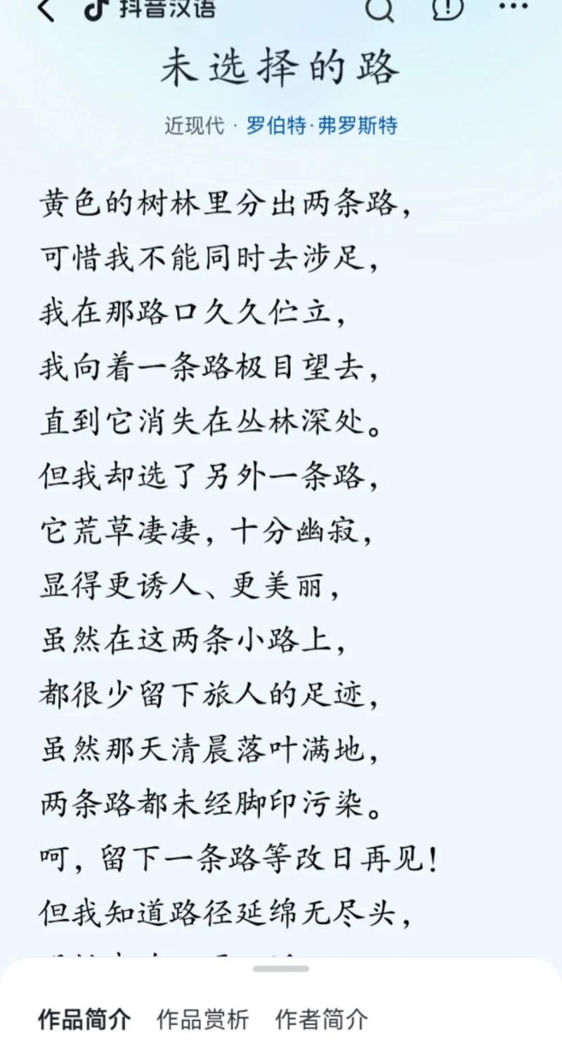 未选择的路，该如何书写人生作文？