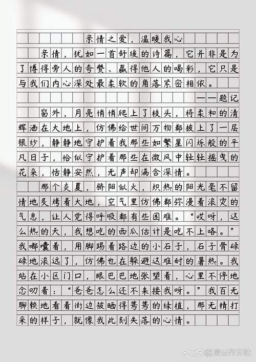 初中描写片段作文如何写生动?