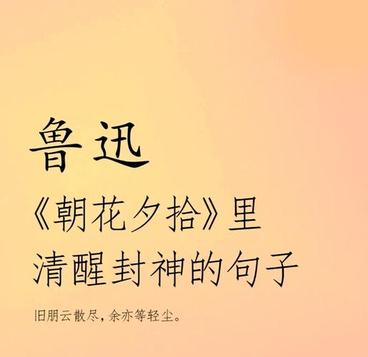 朝花夕拾第一章古诗有何深意？