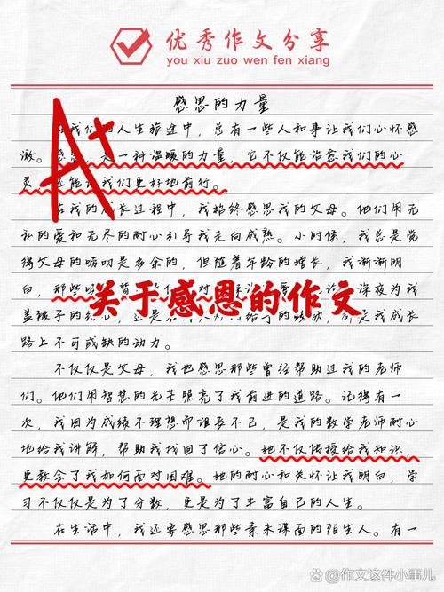 中考满分感恩作文有何写作秘诀?