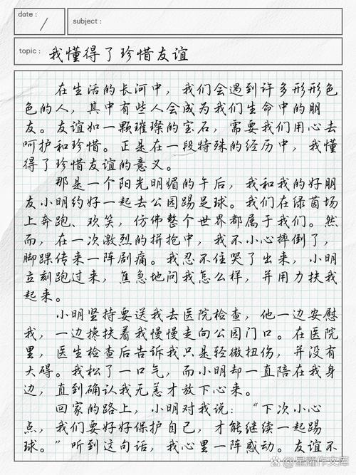 初中作文 我懂了