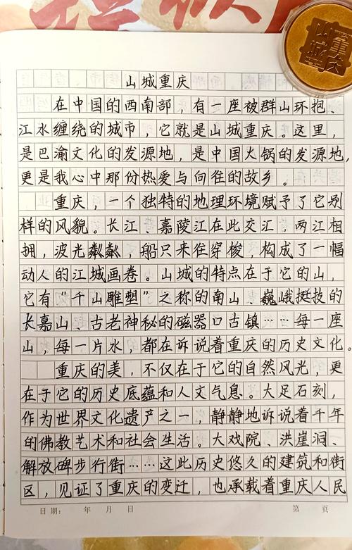 中考重庆作文题是什么？