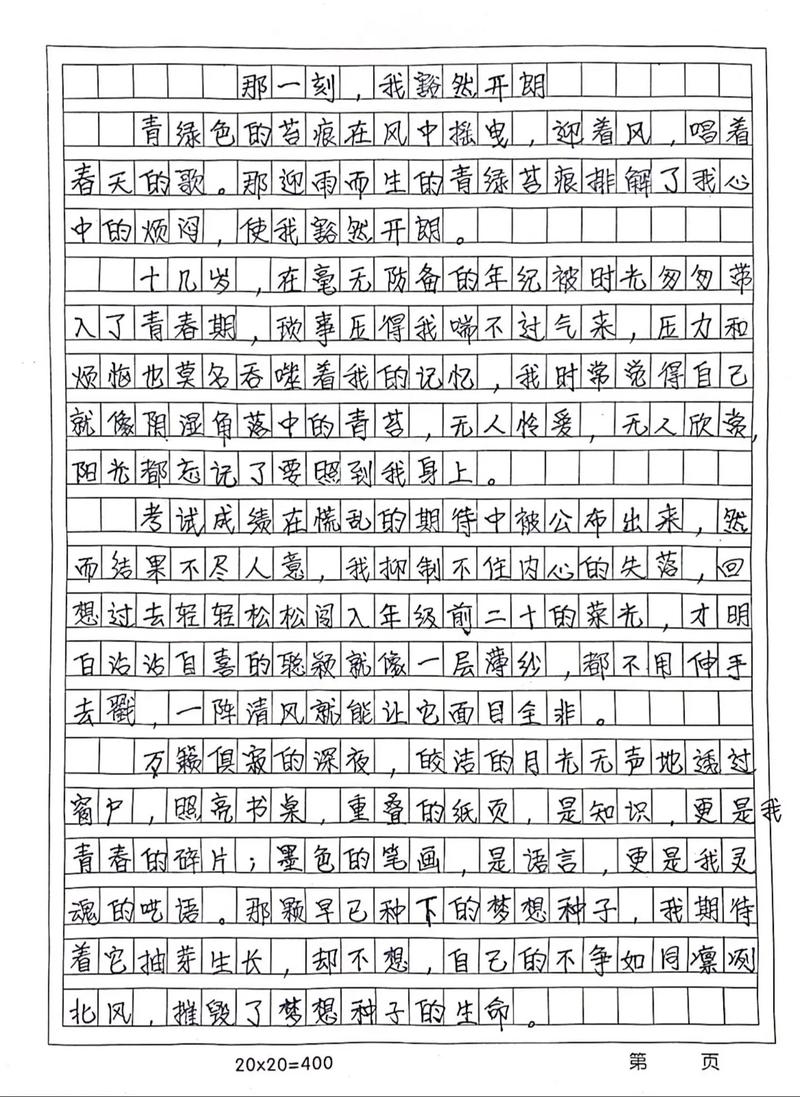 那一刻，作文灵感从何而来？