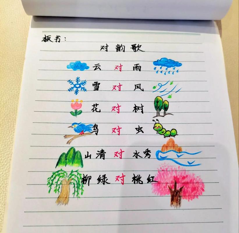 一年级语文对韵歌教案