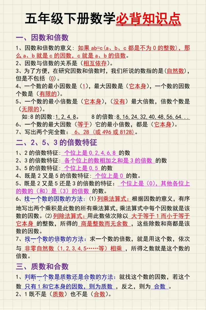 五年级学因数与倍数，怎么快速找全所有因数？