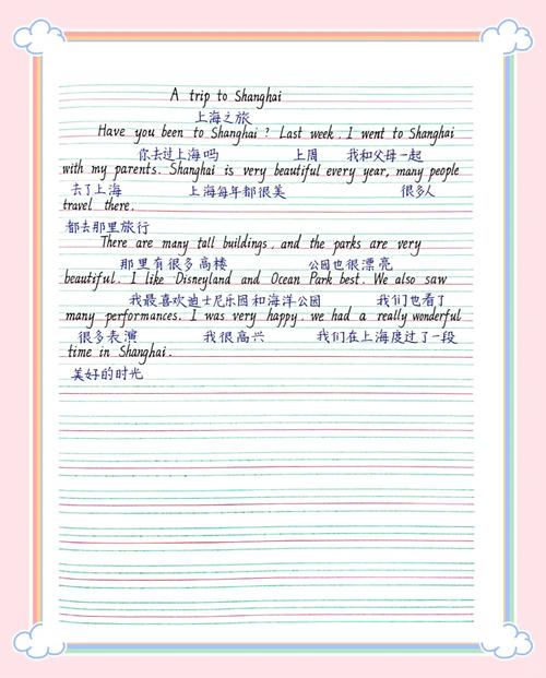 上海介绍英语作文该写哪些重点？