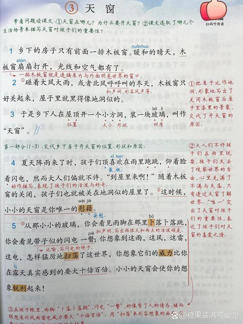 四年级语文下册第三课讲了什么？