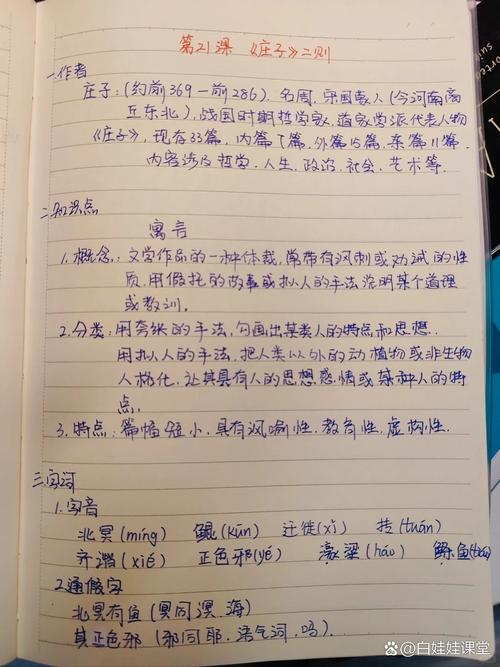 八年级下册语文21课讲了什么？