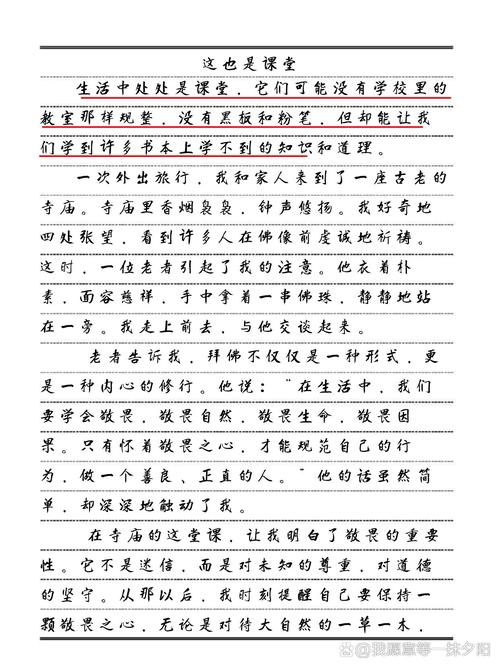 什么是课堂的作文