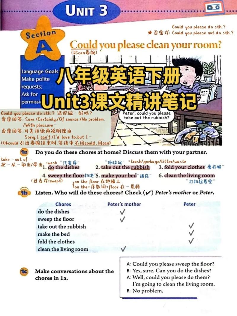 八年级英语Unit3重点难点怎么掌握？